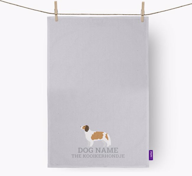 Personalized '{dogsName} The {breedFullName}' Dish Towel